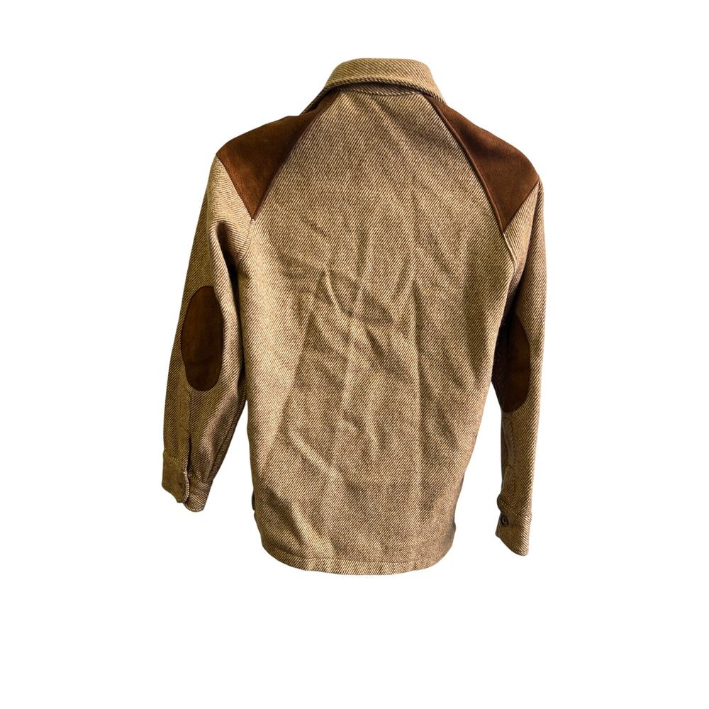 🧥 Woolrich S Tan Field Overshirt Jacket Country-Coded Heritage Workwear Cozy - Picture 3 of 5